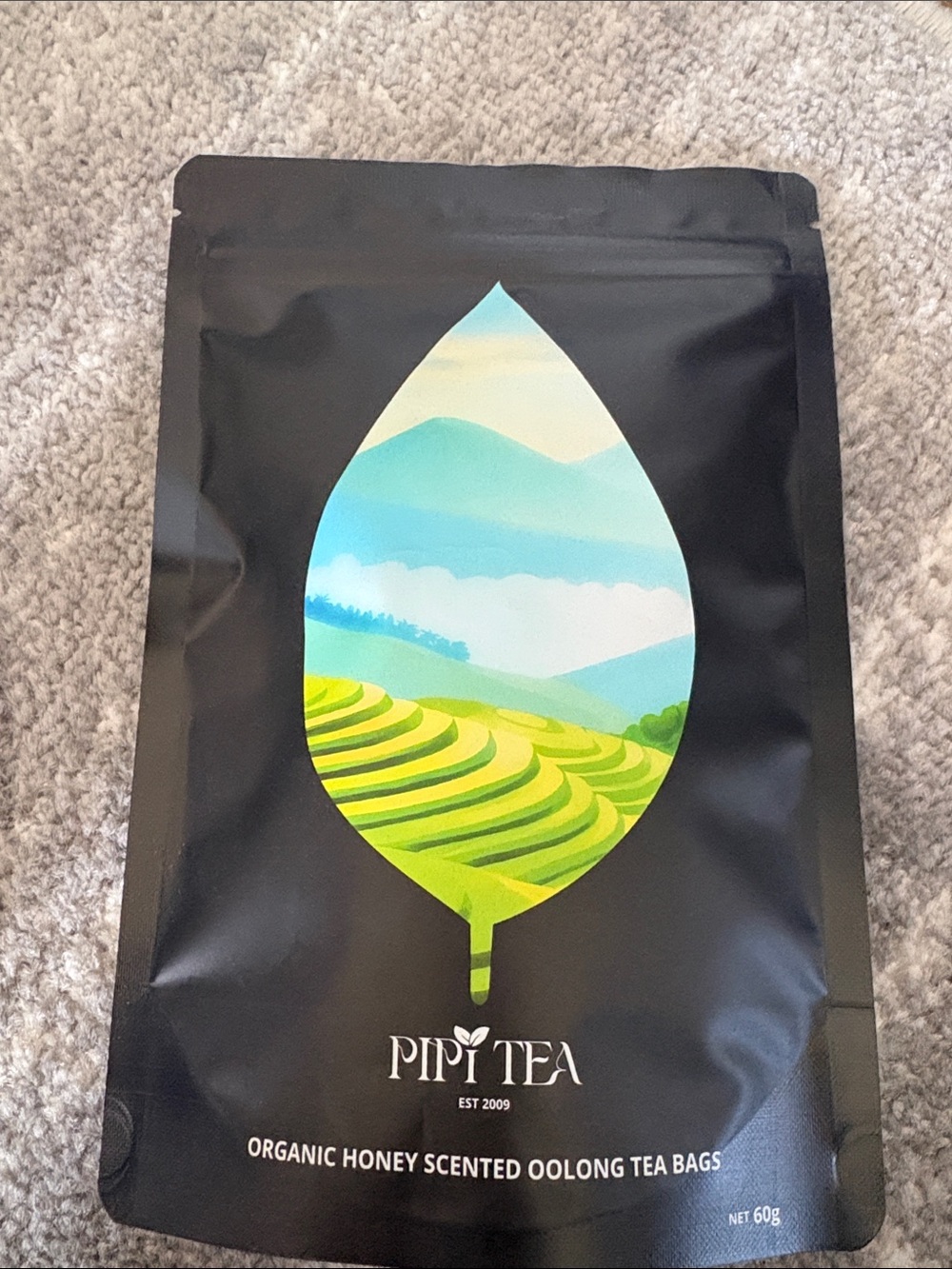 Organic Honey Scented Oolong Tea Bags